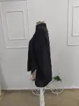 Kadın Truvakar Kollu Yakalı Rahat Gömlek-5