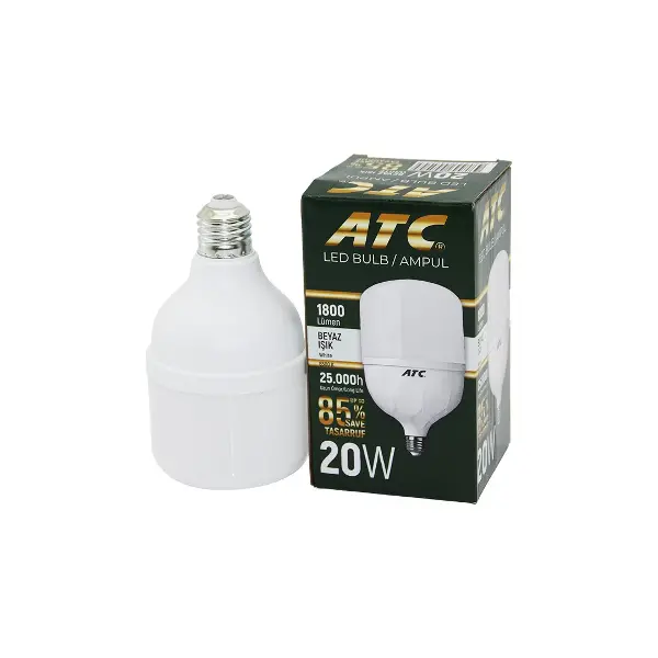 ATC-LW-20W  20W E27 TORCH LED BULB AMPUL BEYAZ 1800 LÜMEN - 25.000h (4745)