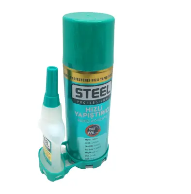 STEEL 200ML+20GR ORTA HIZLI YAPIŞTIRICI (4745)