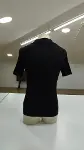 Erkek Kısa Kollu Yakalı çizgi Desenli Triko Bluz-6