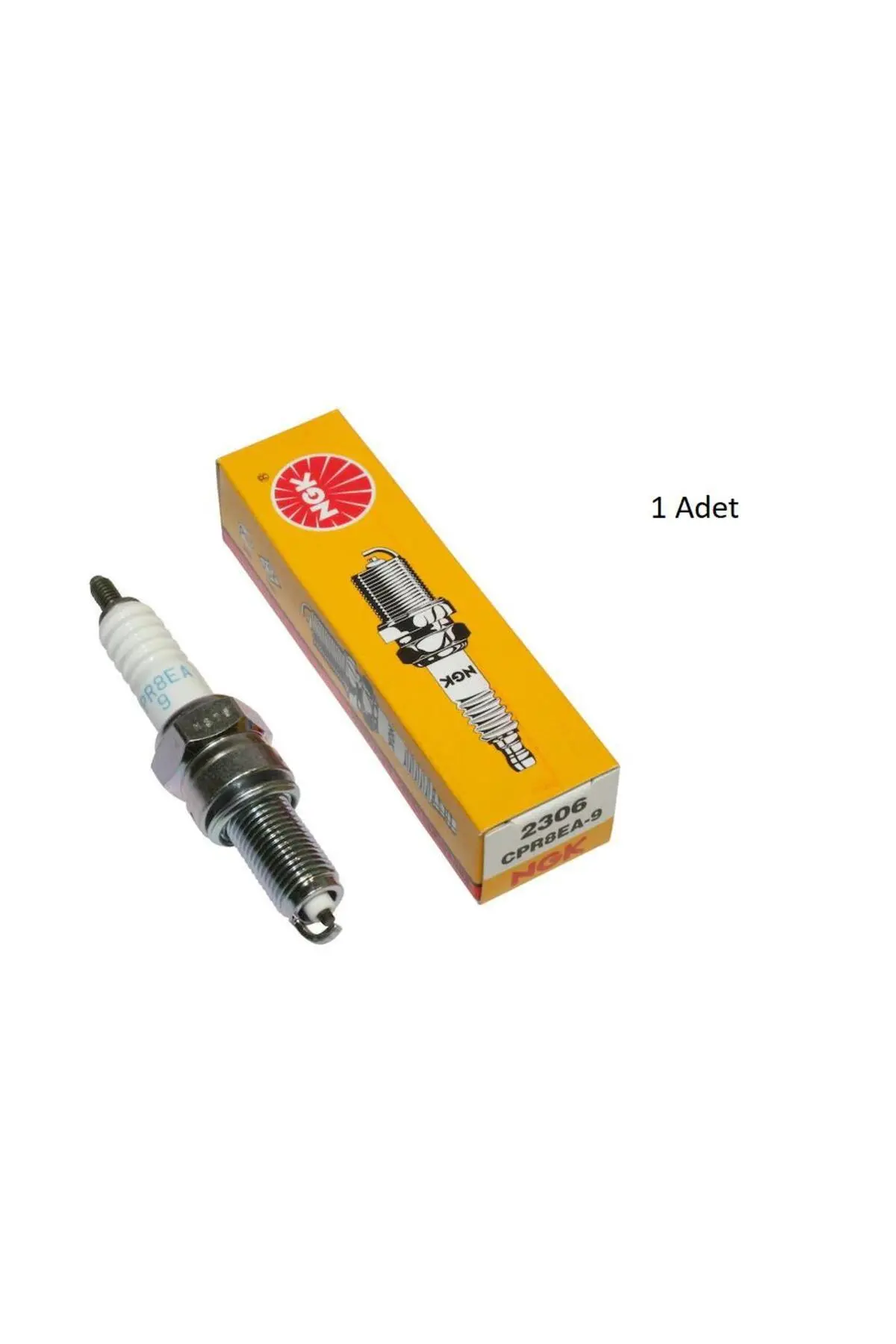 CPR8EA-9 ATEŞLEME BUJİSİ HONDA YAMAHA SARI KUTU 2306 94700-00866