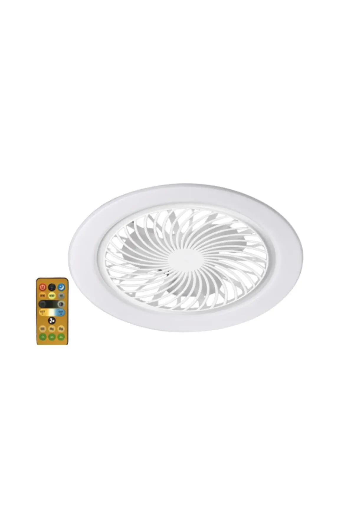 Poyraz 42W 3 Renk Yanma Modlu Dimlenebilir Fan Led Ampul Aydınlatma CT-1153