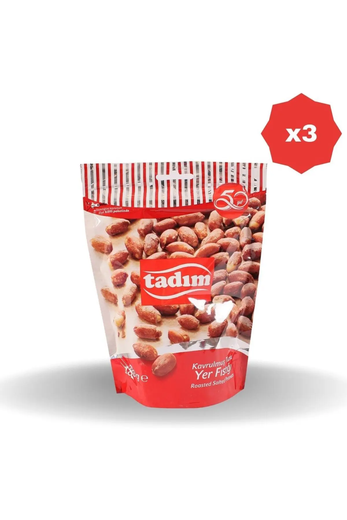 TADIM TUZLU YER FISTIĞI 180 GR X 3 ADET
