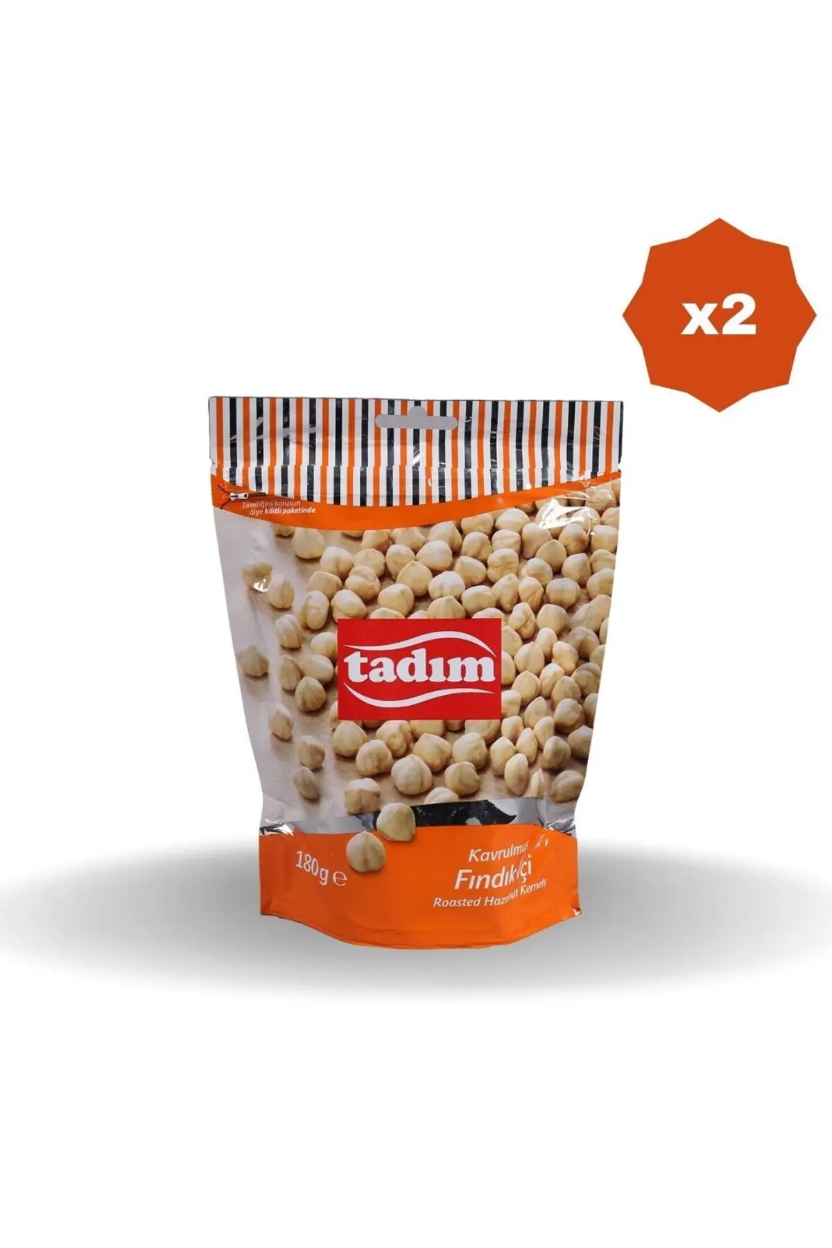 TADIM KAVRULMUŞ FINDIK İÇİ 180 GR X 2 ADET