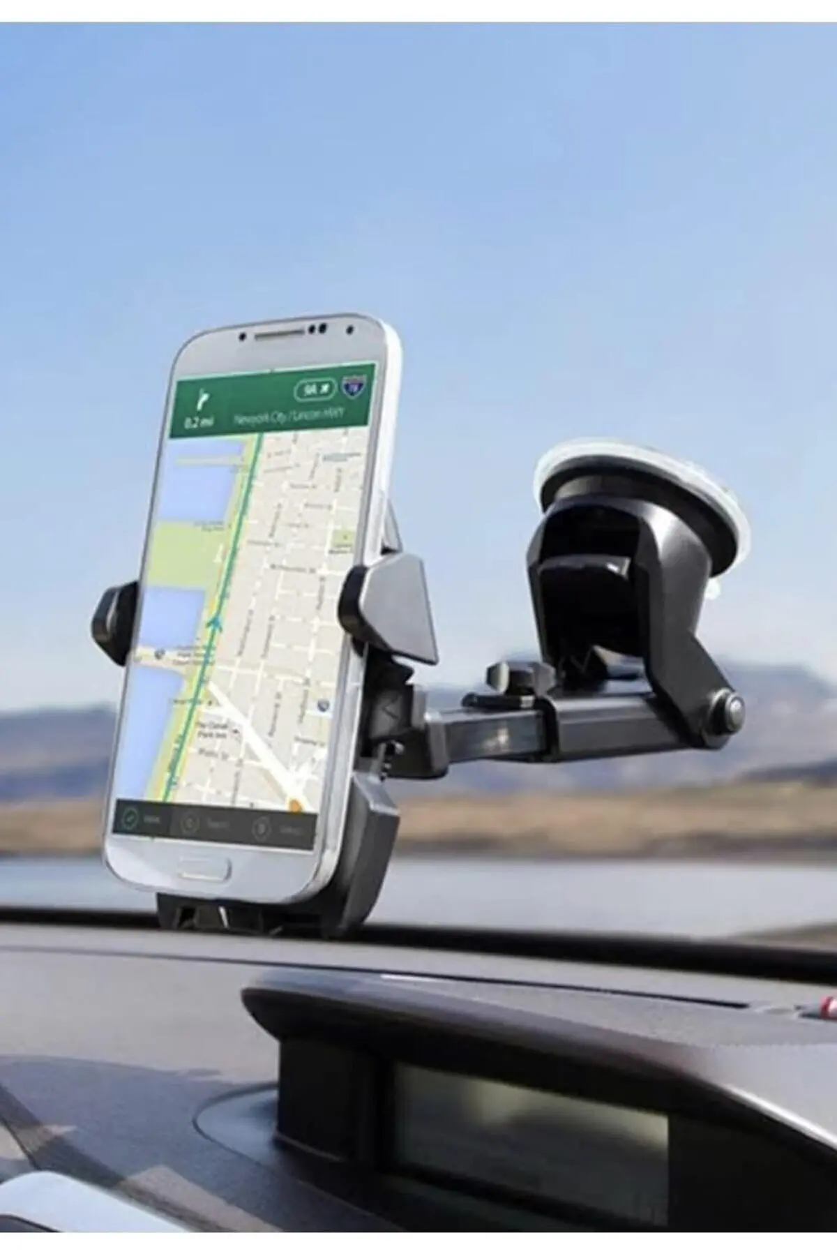 Uzayabilen Vantuzlu Cep Araç Telefon Tutucu Oto Araba Içi Telefon Tutacağı 360 842385