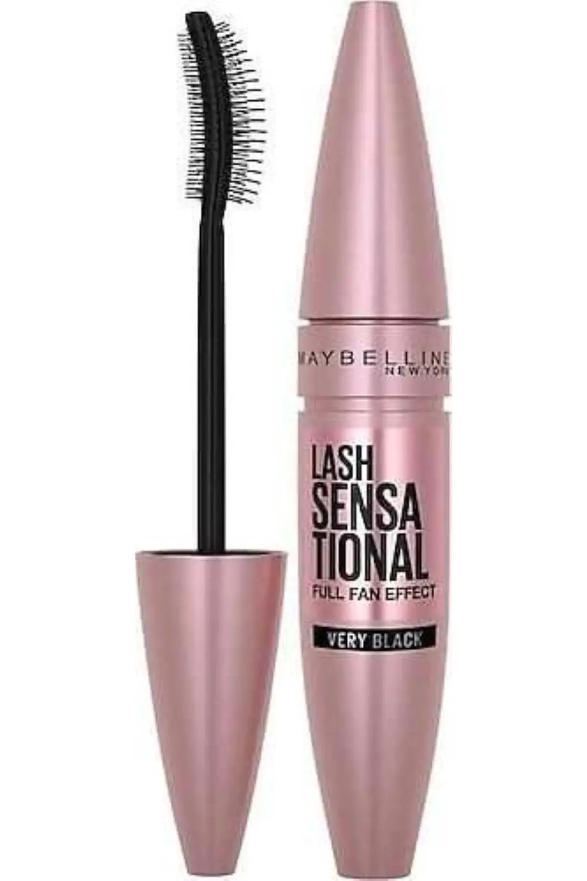 Maybelline New York Lash Sensational Yelpaze Etkili Intense Black Maskara - Ekstra Siyah