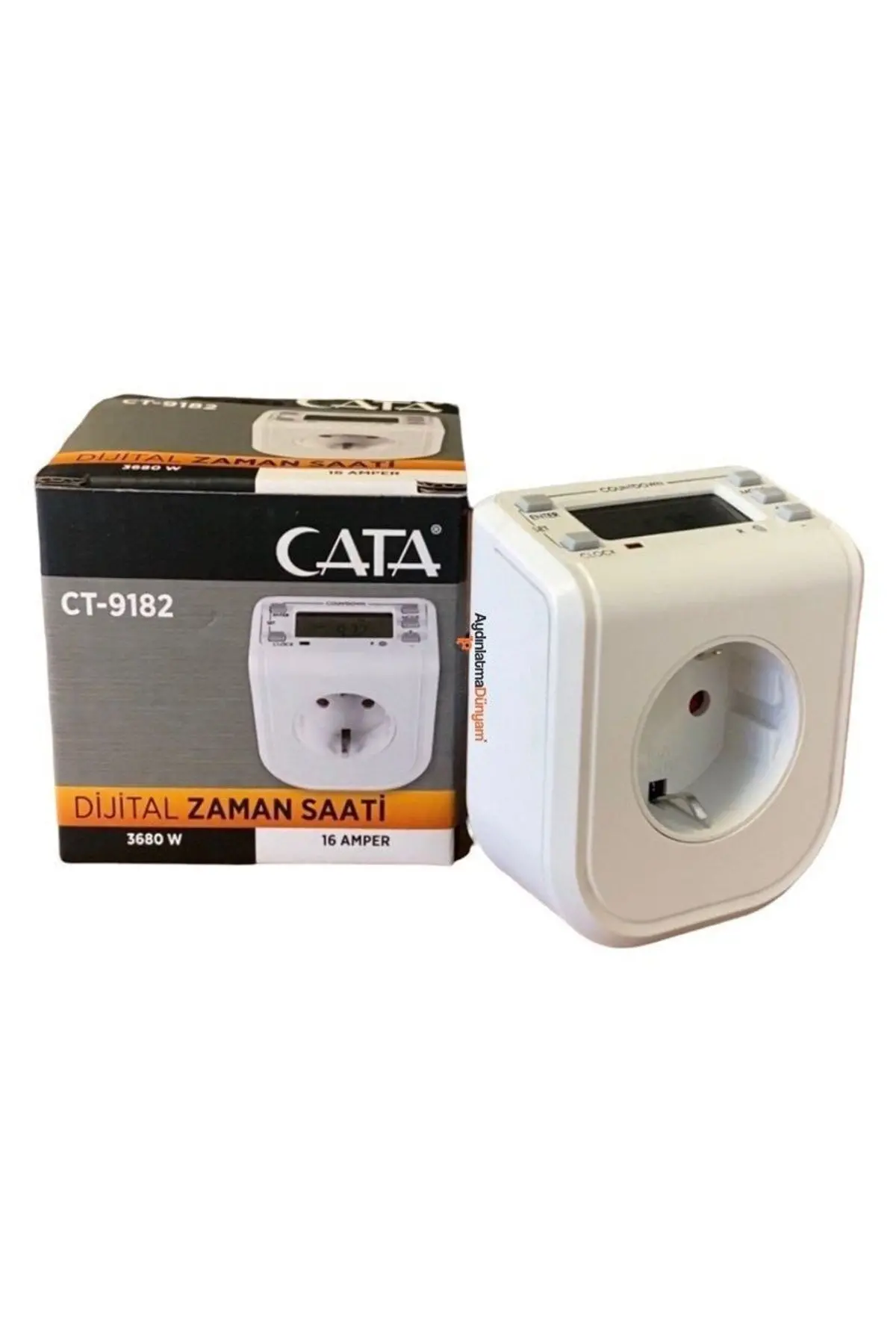Dijital Zaman Saati (zaman Ayarlı) 3500w Timer Ct-9182
