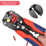7 inç  KABLO SOYUCU VE KESİCİ PENSE (4745)-2
