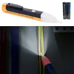 Elektrik Kaçak Dijital Kontrol Kalemi Cihazı -Dedektörlü Temassız Işıklı Kablo Voltaj Test (4745)-2