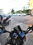 MOTOCAM Küba Newlight 50 Pro Ön Cam 2023-2026 Model 68cm Şeffaf Renkli 4mm ORTA BOYLU-4