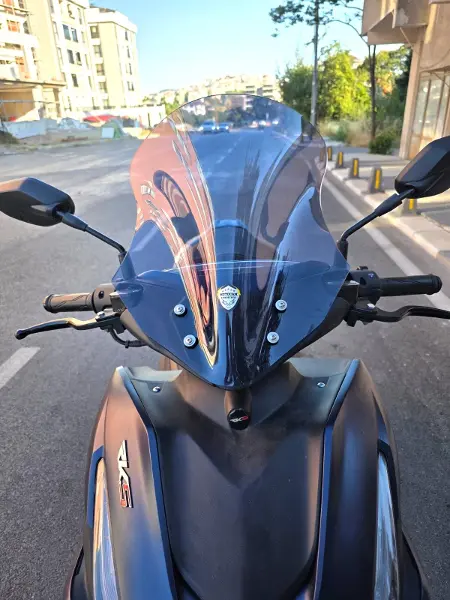 MOTOCAM Kuba Vizy 50 Ön Cam 2025-2026 Model 43cm Füme Renkli SPORTİF
