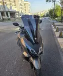 MOTOCAM Kymco Downtown GT 350 Ön Cam 2024-2026 Model 62cm Siyah Renkli 4mm-2