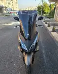 MOTOCAM Kymco Downtown GT 350 Ön Cam 2024-2026 Model 62cm Siyah Renkli 4mm-8
