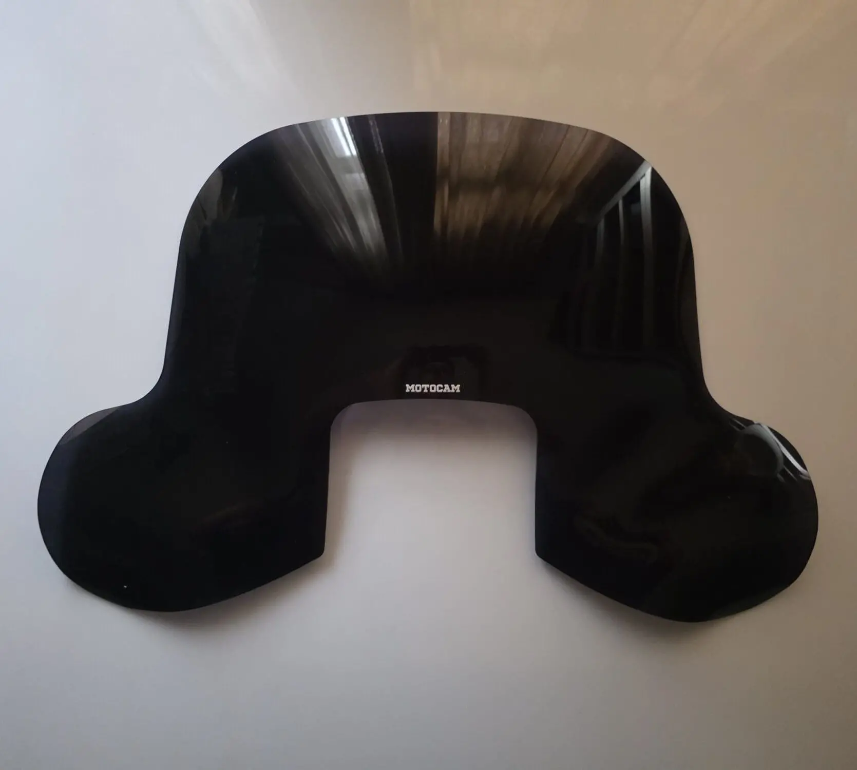 MOTOCAM SFM Mayro 50 Ön Cam 2023-2026 Model 42cm Siyah Renkli 4mm Elcikli APARATSIZ