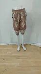 Kadın Beli Lastikli Etnik Desenli Kapri Süprem Pantolon-5