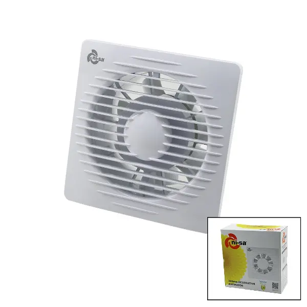 200 8İNÇ BANYO TUVALET HAVALANDIRMA ASPİRATÖRÜ 40W 200M3/H  EBT-200 (4745)