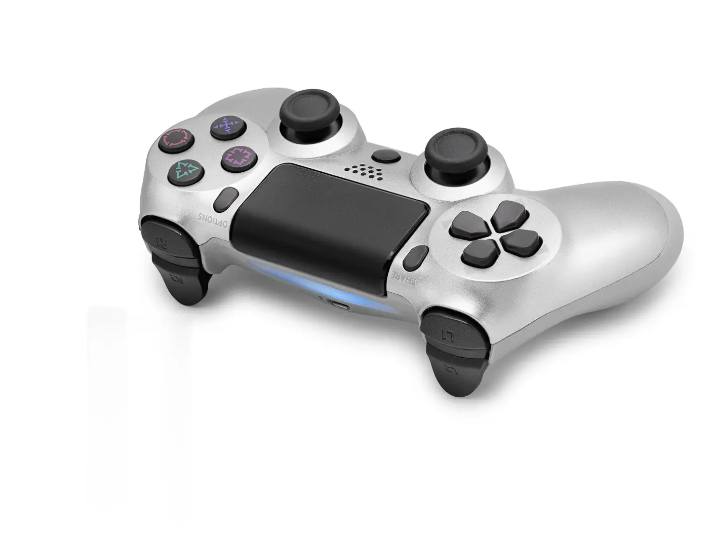 Ps4 Uyumlu Kablosuz Gamepad Oyun Kolu - Silver ND400H
