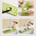 Mutfak Banyo Lavabo Kenarı Silikon Mat Gri (4745)-3