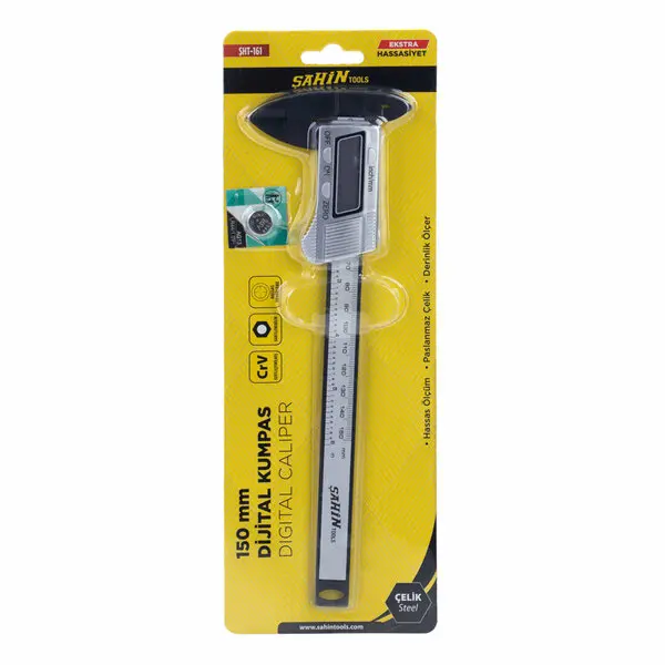 150 mm Dijital Kumpas  Hassas Manuel Ölçü Aleti (4745)