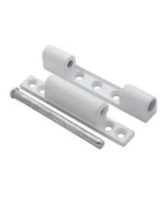DÜZ METAL BEYAZ METAL 75MM PVC PENCERE MENTEŞE (4745)