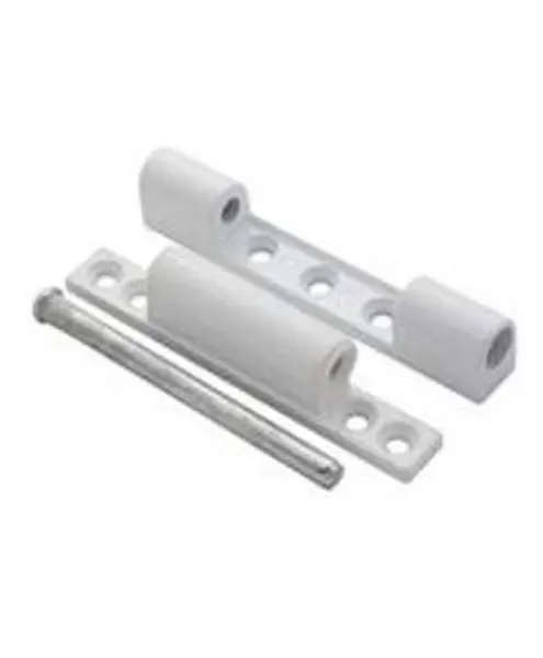 DÜZ METAL BEYAZ METAL 75MM PVC PENCERE MENTEŞE (4745)