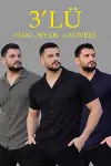 Erkek Waffle Dokuma Açık Yakalı Düğmeli Regular Kalıp 3’lü Gömlek Seti - Siyah, Haki, Lacivert-1