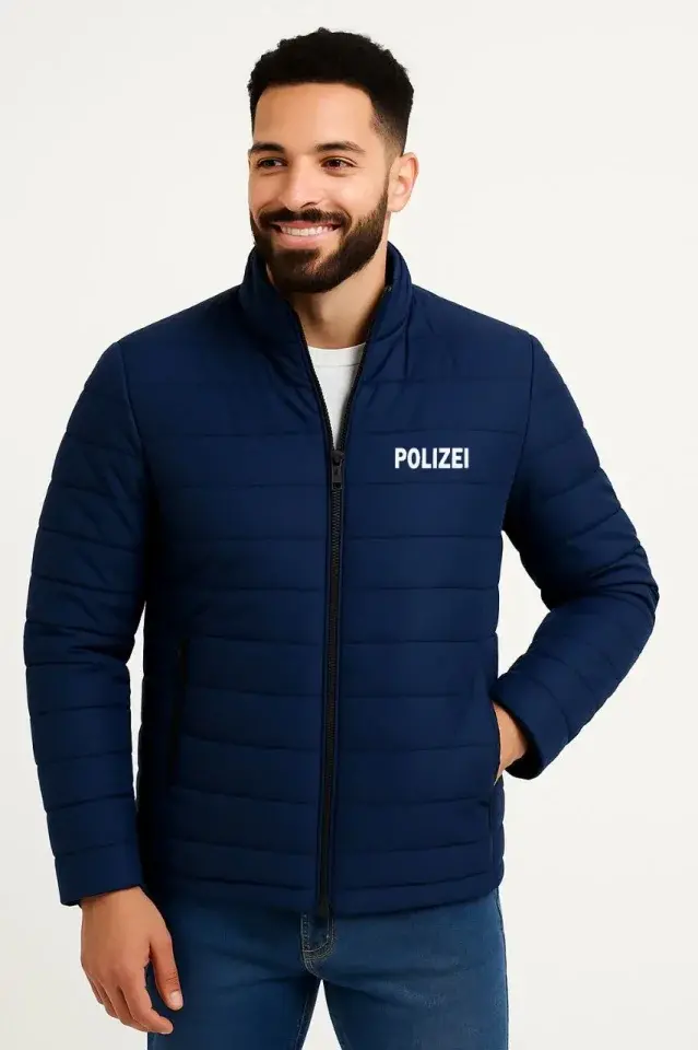 Erkek Mikro Su İtici Kapitone Baskılı Astarlı Fermuarlı Bomber Mont - Lacivert-1 Erkek Mikro Su İtici Kapitone Baskılı Astarlı Fermuarlı Bomber Mont - Lacivert-1