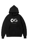 Üç İplik Kapşonlu 10 Kasıma Özel SweatShirt - Siyah-2
