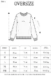 Kışlık Bisiklet Yaka Ön Ve Arka Baskılı SweatShirt - Beyaz-3