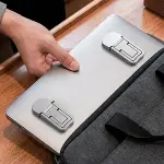 1 Çift Yapışkanlı Katlanabilir Laptop Standı – Mini Notebook Yükseltici, Taşınabilir Kaymaz Laptop Ayağı (4745)-4