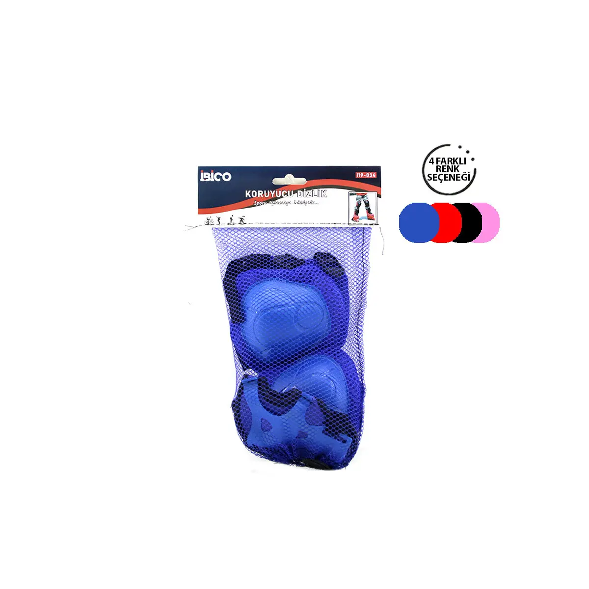 PATEN DİZLİK - DİRSEKLİK SETİ HERHANGİ BİR RENK GÖNDERİLİR (4745)