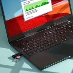 2in1 Usb 3.0 Micro Sd Hafıza Kartı - Tf Kart Okuyucu Hub Adaptör Veri Aktarıcı (4745)-3
