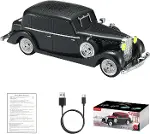 Retro Klasik Araba Bluetooth Hoparlör Kablosuz HD Ses FM Radyo YG-239 (4745)-3