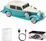 Retro Klasik Araba Bluetooth Hoparlör Kablosuz HD Ses FM Radyo YG-239 (4745)-4