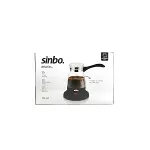CAM ELEKTRİKLİ CEZVE TÜRK KAHVE MAKİNESİ - 5FİNCAN=500ML KABLOSUZ KULLANIM- 360°DÖNER 600W SCM-2981 (4745)-3