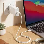 67W Hızlı Şarj Adaptörü USB to Type-C – PD Destekli, Akıllı Hızlı Şarj Başlığı, Güvenli Güç Adaptörü (4745)-3