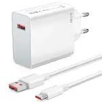 67W Hızlı Şarj Adaptörü USB to Type-C – PD Destekli, Akıllı Hızlı Şarj Başlığı, Güvenli Güç Adaptörü (4745)-1