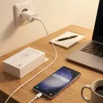 25W Hızlı Şarj Adaptörü USB-C to Type-C Kablolu – PD Destekli, Süper Hızlı Şarj Cihazı (4745)-2