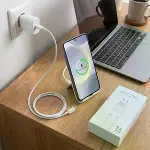 25W Hızlı Şarj Adaptörü USB-C to Type-C Kablolu – PD Destekli, Süper Hızlı Şarj Cihazı (4745)-3