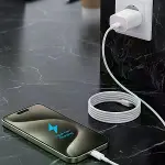 25W Hızlı Şarj Adaptörü USB-C to Type-C Kablolu – PD Destekli, Süper Hızlı Şarj Cihazı (4745)-4