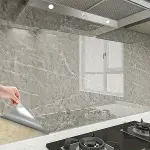 Mermer Desenli Sticker Folyo Atina Grisi 60CM*5MT (4745)-2