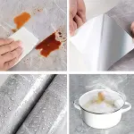 Mermer Desenli Sticker Folyo Atina Grisi 60CM*5MT (4745)-3