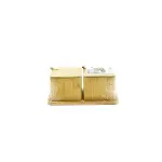 2PCS BAHARATLIK - TUZLUK AHŞAP BAMBU (4745)-3