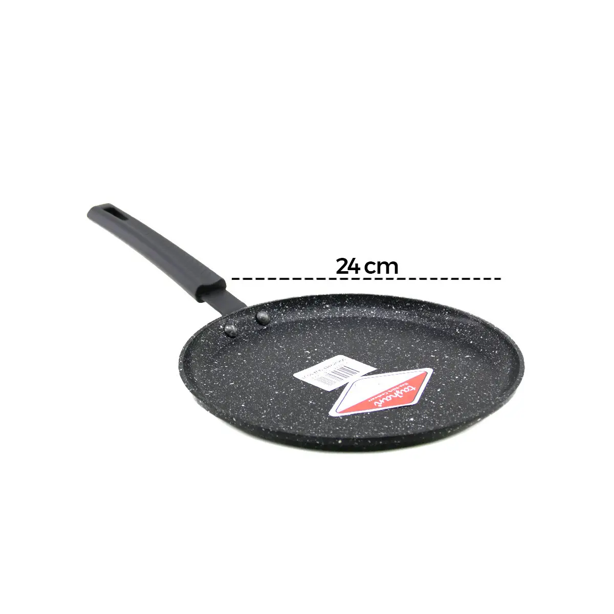 24CM DÖKÜM KREP TAVA (4745)