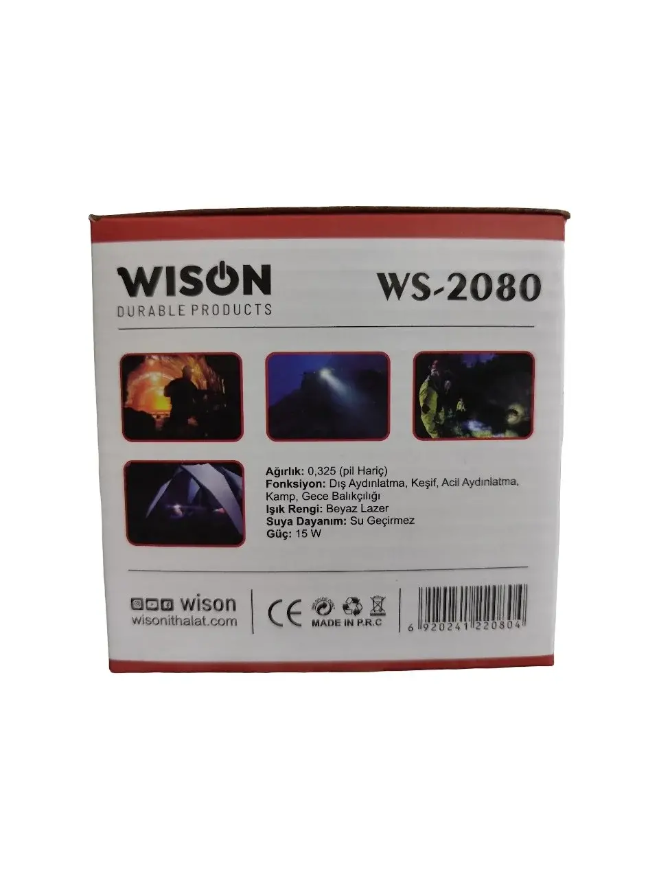 Ws-2080 Profesyonel Kafa Lambası 3000 Lümen 40 Watt (4745)-5