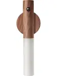 Sensörlü Usb Şarjlı Mıknatıslı Taşınabilir Duvar Aplik Masa Lambası Ahşap Görünümlü Gün Işığı (4745)-3