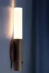 Sensörlü Usb Şarjlı Mıknatıslı Taşınabilir Duvar Aplik Masa Lambası Ahşap Görünümlü Gün Işığı (4745)-7