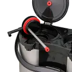 5 LT LÜX 304 ÇİFTLİ ÇELİK TERMOS POMPALI - MUSLUKLU TAŞIMA KULPLU - POMPA KİLİT TUŞLU (4745)-3