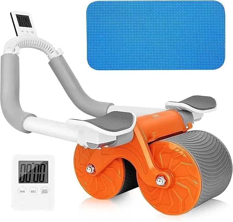 Ultimate Sup, Abs Tekerlekli Silindir, Abs Egzersizi, Silindirli Egzersiz, Fitness Ekipmanı (4745)-5