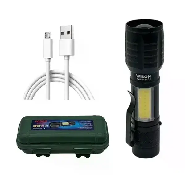 Wison WS-5454 LED Şarjlı Mini El Feneri (4745)